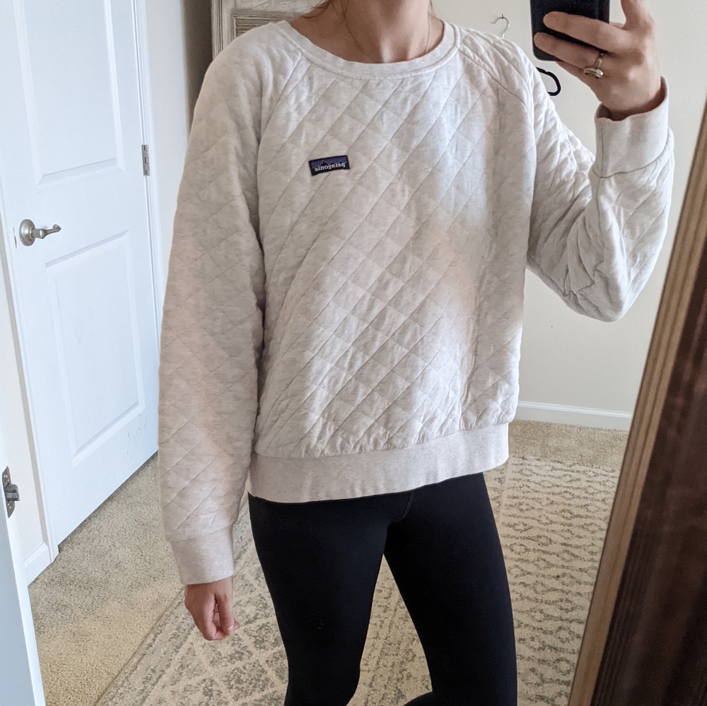 Patagonia Organic Cotton Quilt Crew Sweatshirt - Women's